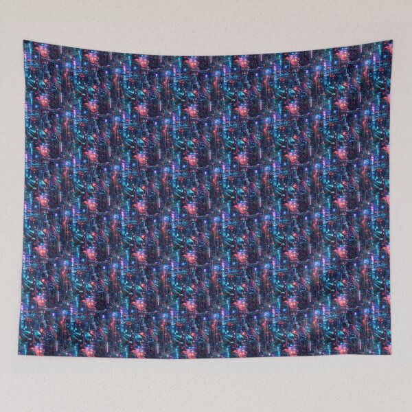 Item preview, Light Synapses Abstract Neural Network designed and sold by MidArtForge.
