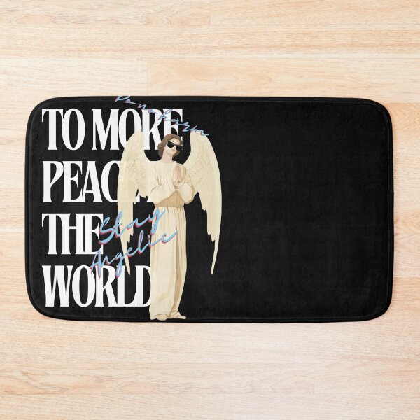 Item preview, Stay Angelic – Peace in Style : peaceful angel says a quote "do no harm ,stay angelic to more peace in the world" designed and sold by deeplistic.