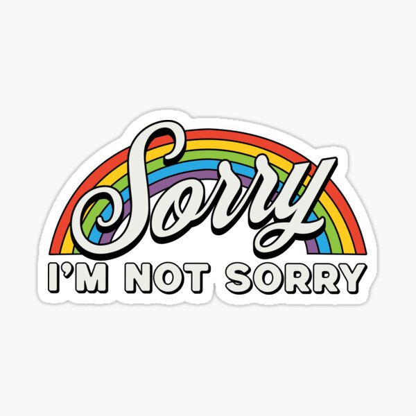 Item preview, Sorry, i am not sorry designed and sold by ValentinaHramov.
