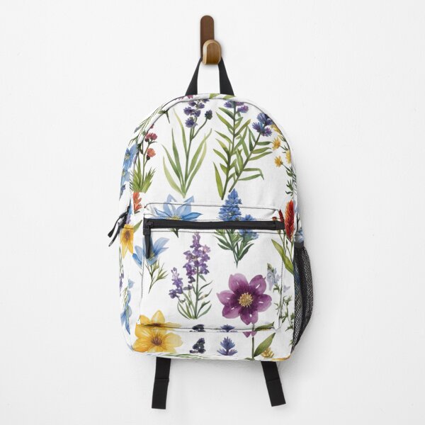 Item preview, Mountain Wildflowers Watercolor – Hand-Painted Floral Nature Art designed and sold by NoviaRobert.