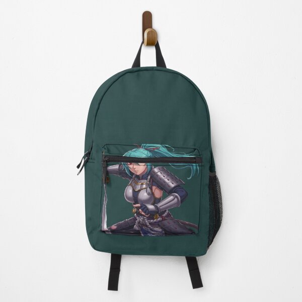 Item preview, Warrior with Turquoise Hair and Katana designed and sold by Danivique.