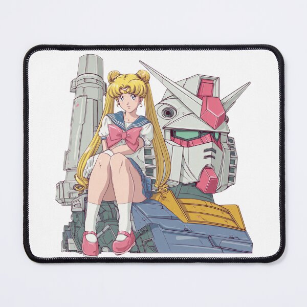 Item preview, Sailor Moon and Gundam: An Epic Crossover designed and sold by pastel.moonwave.