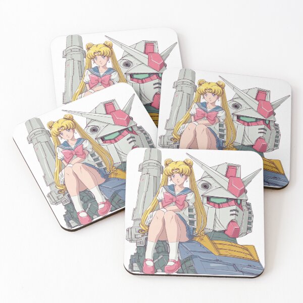 Item preview, Sailor Moon and Gundam: An Epic Crossover designed and sold by pastel.moonwave.