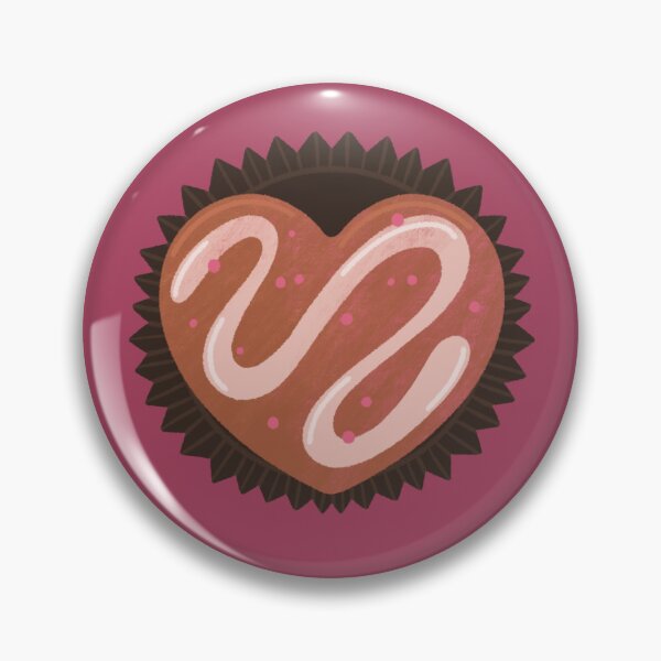 Item preview, A Delicious Looking Chocolate Heart designed and sold by Yulia Saraswati.
