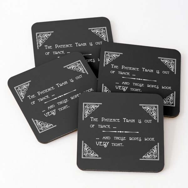 Item preview, The Patience Train is out of track (white text) designed and sold by empty set.