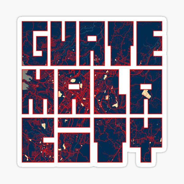 Item preview, Guatemala City Map - Hope designed and sold by deMAP.