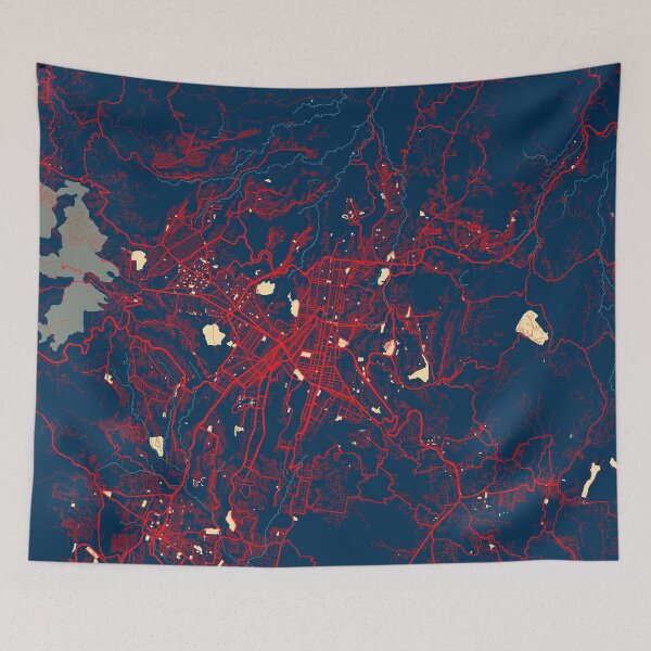 Item preview, Guatemala City Map - Hope designed and sold by deMAP.