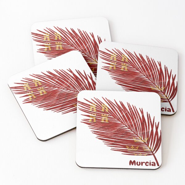 Item preview, Abstract Flag of Murcia – Feather Design designed and sold by ArteJorge48.