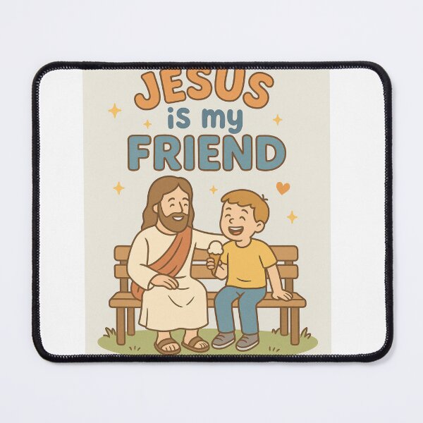 Item preview, Jesus Friend on the Bench designed and sold by CL7-Graphics.