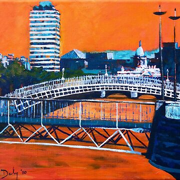 Artwork thumbnail, Liffey Bridges, Dublin by eolai