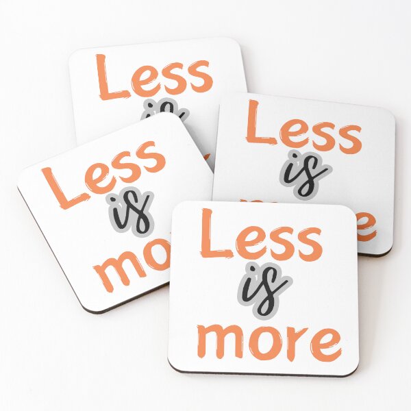 Item preview, Less is more designed and sold by upupupshop.