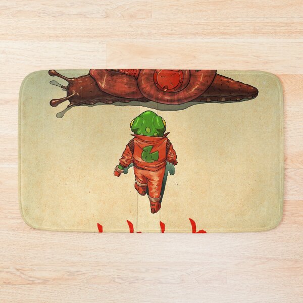 Item preview, Frog Akira Kaneda and Snail Bike Cyberpunk Illustration designed and sold by DingHuArt.