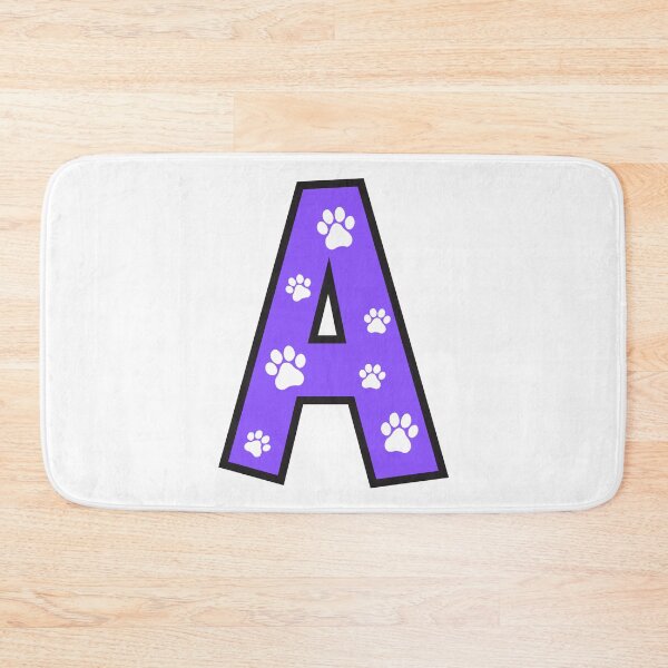 Item preview, paw print alphabet designed and sold by broadwaygirl142.