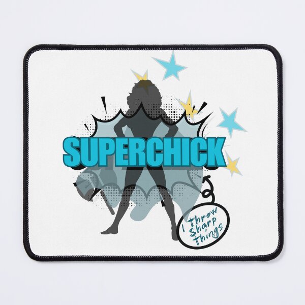Item preview, SuperChick - Axe Knife Hatchet Throwing T-Shirt Gifts designed and sold by Bad Girlz Axe.