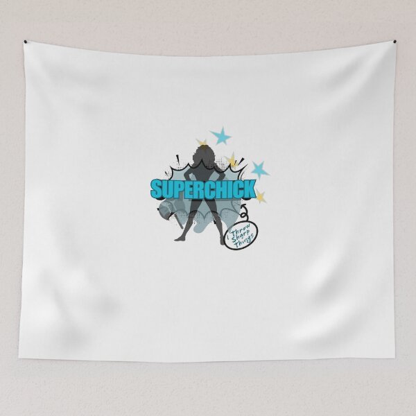 Item preview, SuperChick - Axe Knife Hatchet Throwing T-Shirt Gifts designed and sold by Bad Girlz Axe.