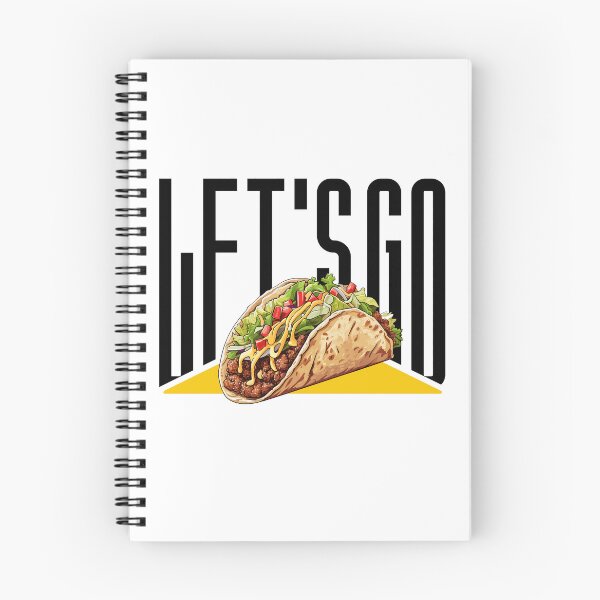 Artikelvorschau, Taco - Let's Go Taco - Realistische Taco-Kunst entworfen und verkauft von YONKO STORE.