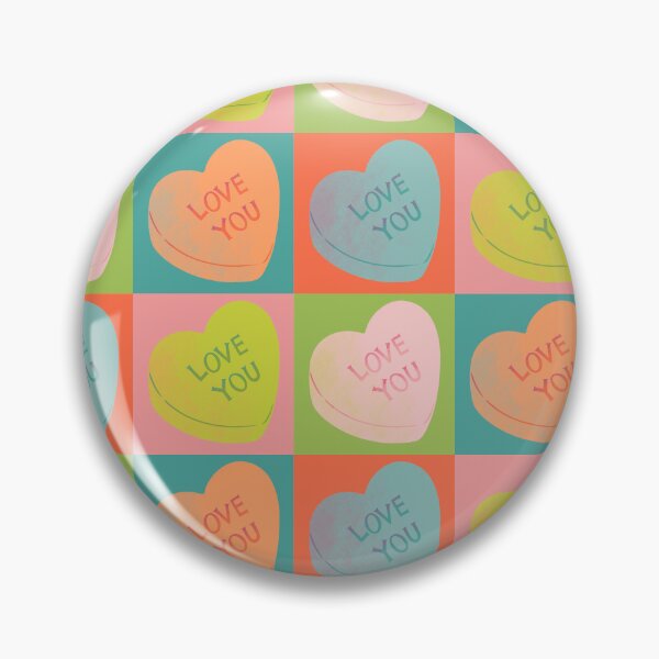 Item preview, A Colorful Group of 4 Heart Candies designed and sold by Yulia Saraswati.