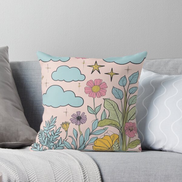 Artikel-Vorschau von Wunderlicher Traumgarten – Vintage-Blumenhimmel-Design, designt und verkauft von Fly4Freely.