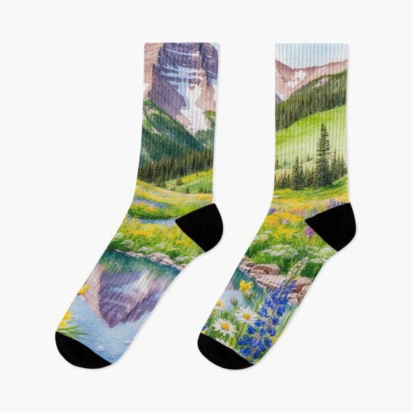 Item preview, Majestic Mountain Scenery – Nature Landscape Art” designed and sold by NoviaRobert.