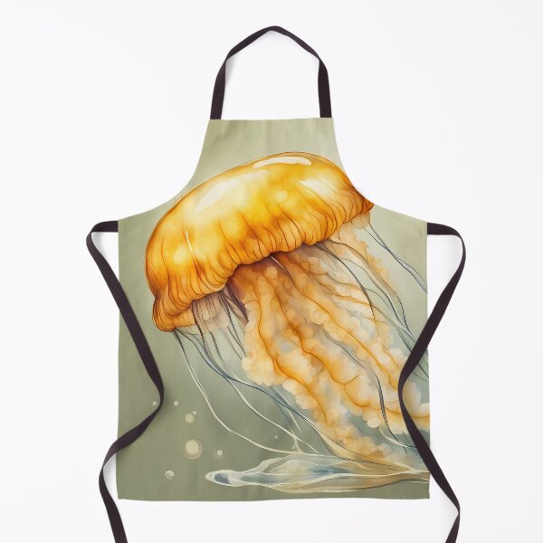 Item preview, Golden Jellyfish designed and sold by CalmnessbyChoice.
