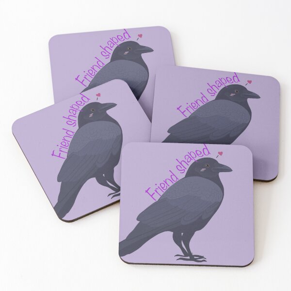 Item preview, Friend Shaped: Crow designed and sold by KLTcreations.