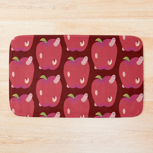 Item preview, A Worm Eating a Red Apple designed and sold by Yulia Saraswati.