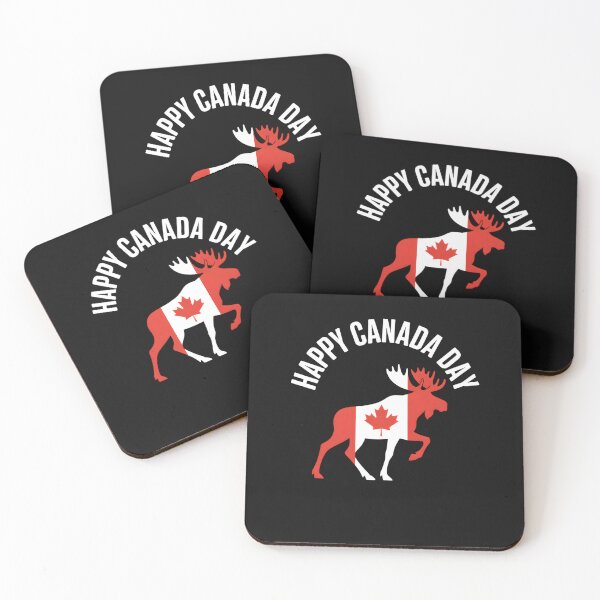 Item preview, Happy Canada Day Maple Leaf Moose Women Men Kids designed and sold by clothesy7.