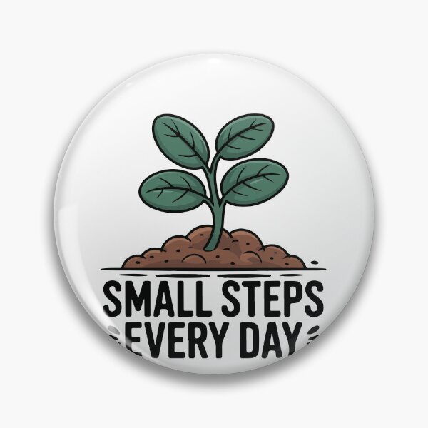 Item preview, Small Steps Every Day designed and sold by OB-Store.