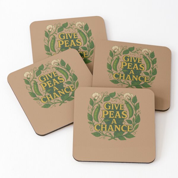 Item preview, Give Peas a Chance designed and sold by FrictionMaxxing.