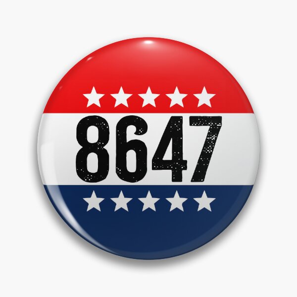 Artikel-Vorschau von 8647 Subtiler Anti-Trump, designt und verkauft von PixVib.