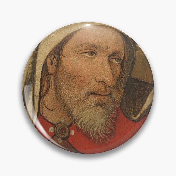 Item preview, Vintage medieval painting of a Prophet designed and sold by Vintage Designs +.