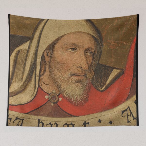 Item preview, Vintage medieval painting of a Prophet designed and sold by Vintage Designs +.