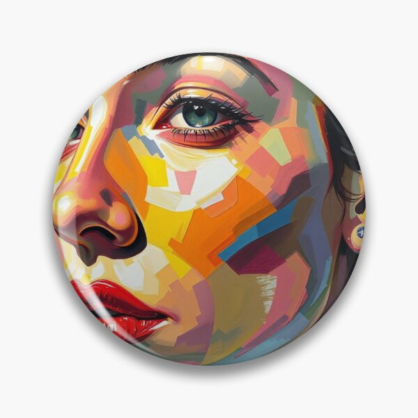 Artikelvorschau, Epische Imperfektion – Flawed beauty in abstract faces, where distortion becomes artistic expression entworfen und verkauft von FotoworldEdel.