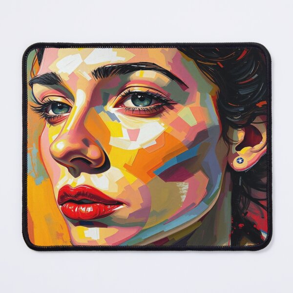 Item preview, Epic imperfection – Flawed beauty in abstract faces, where distortion becomes artistic expression designed and sold by FotoworldEdel.