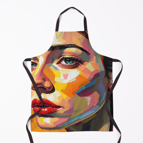 Artikelvorschau, Epische Imperfektion – Flawed beauty in abstract faces, where distortion becomes artistic expression entworfen und verkauft von FotoworldEdel.