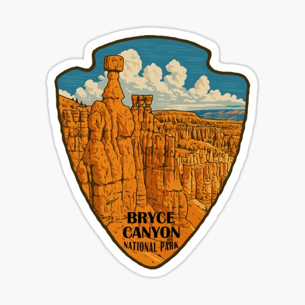 Artikel-Vorschau von Bryce-Canyon-Nationalpark, Utah, USA Sticker, designt und verkauft von Ismeal Von.