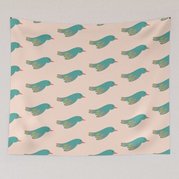 Item preview, A Beautiful Blue Bird designed and sold by Yulia Saraswati.