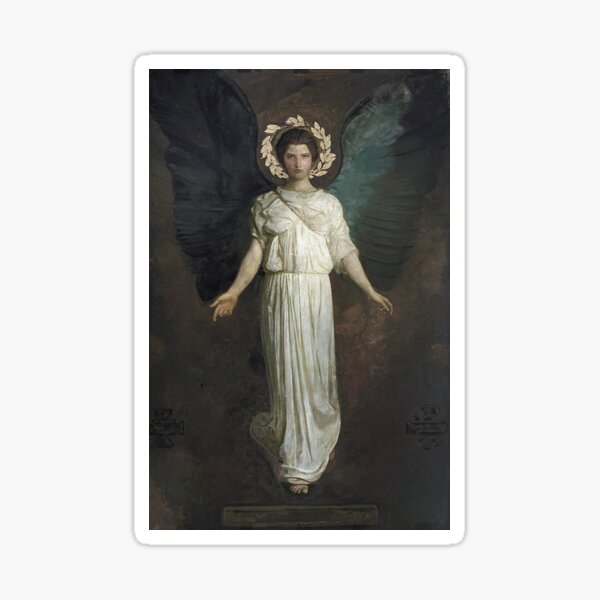 Item preview, Abbott Handerson Thayer A Winged Figure designed and sold by Vintage Designs +.