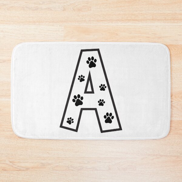 Item preview, paw print alphabet designed and sold by broadwaygirl142.