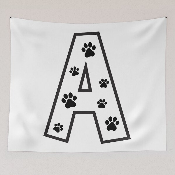Item preview, paw print alphabet designed and sold by broadwaygirl142.