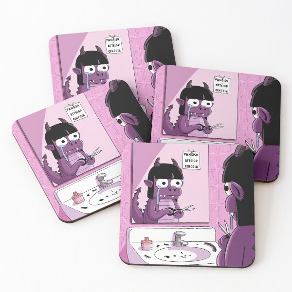 Item preview, Canon Events Club Art Print - Bangs And Regrets designed and sold by VibeCheckFailed.