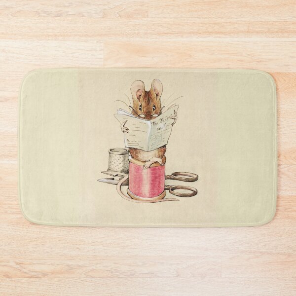 Item preview, Mouse Reading vintage classic Beatrix Potter artwork designed and sold by Vintage Designs +.