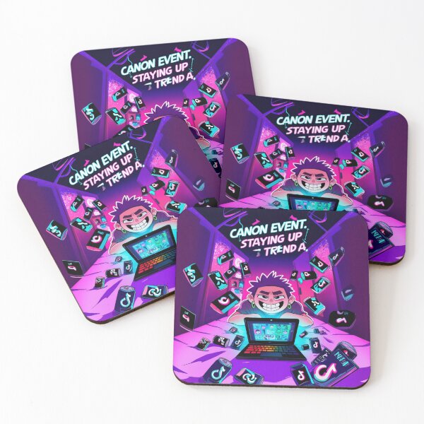 Item preview, Canon Events Club Art Print - Staying Up designed and sold by VibeCheckFailed.
