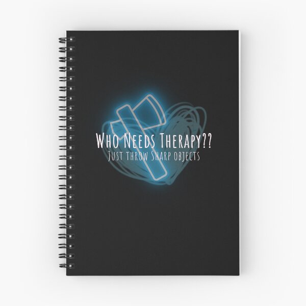 Item preview, Who Needs Therapy?  - Axe Knife Hatchet Throwing T-Shirt Gifts  designed and sold by Bad Girlz Axe.