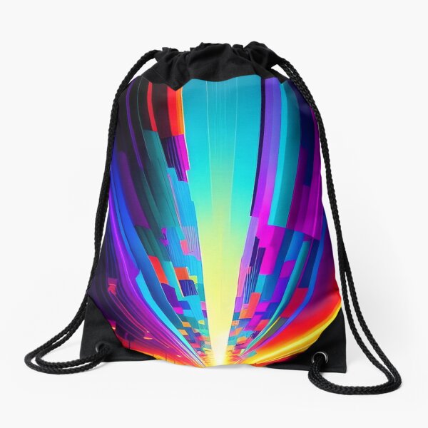 Item preview, Neon Roadway Abstract Art designed and sold by Esterlane.