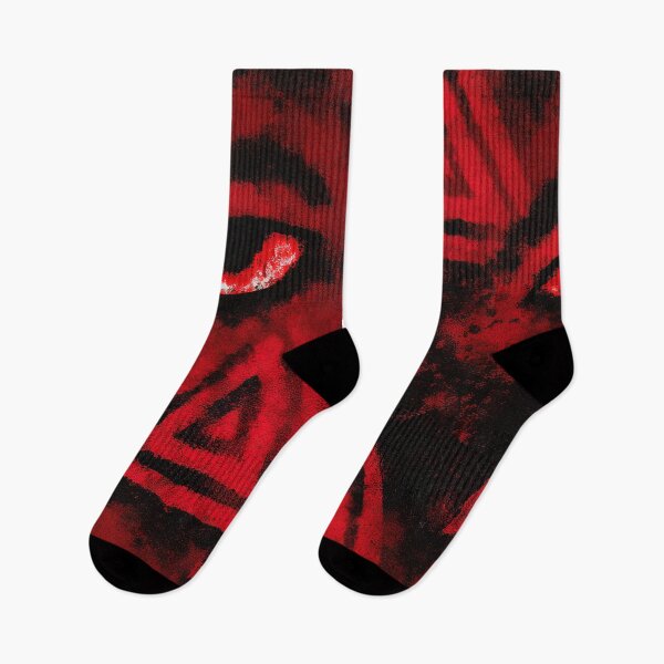 Item preview,  Blood Red Eye with Grunge Triangles Pattern designed and sold by bubblegoth.