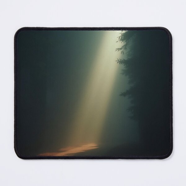 Item preview, Ethereal Forest Light: Mystical Sunbeam Through Fog designed and sold by VA Design.