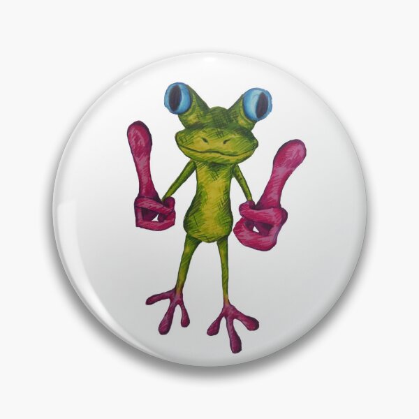 Item preview, goofy frog designed and sold by trustglitchart.
