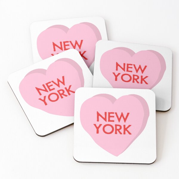 Item preview, New York Pink Heart designed and sold by lukassfr.