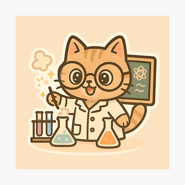Item preview, Cat Science  designed and sold by PebsPebs.